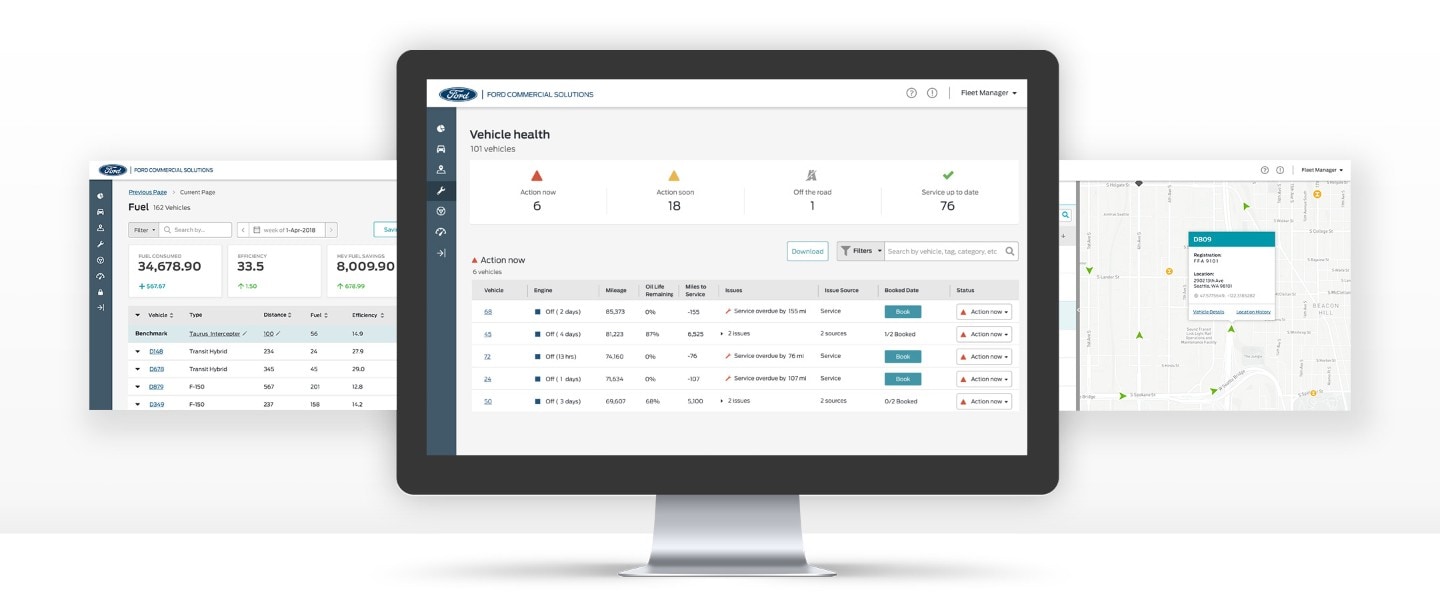 Ford Commercial Solutions Telematics Software